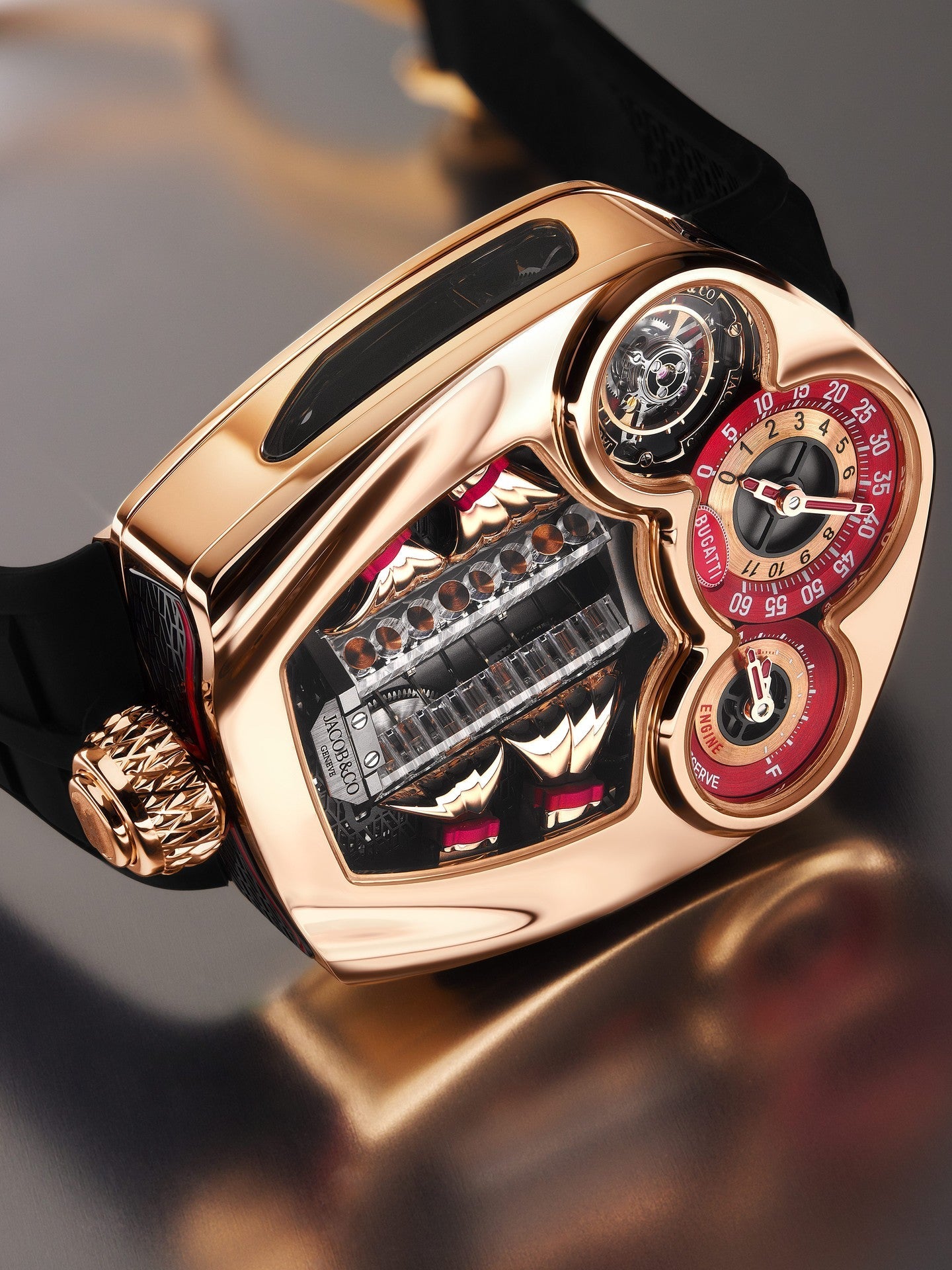 Limited Edition Jacob & Co. Bugatti Tourbillon watch